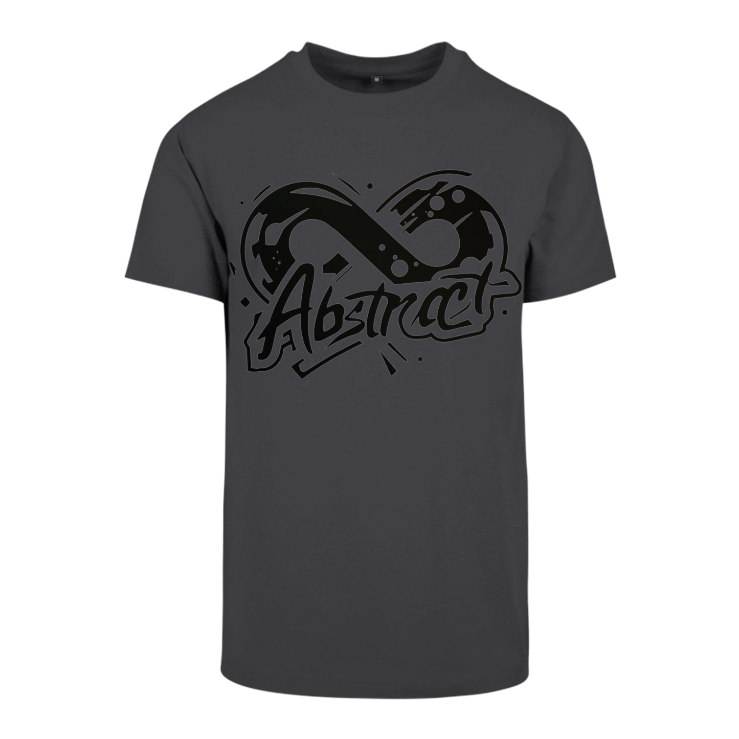 infinite abstract black uni
