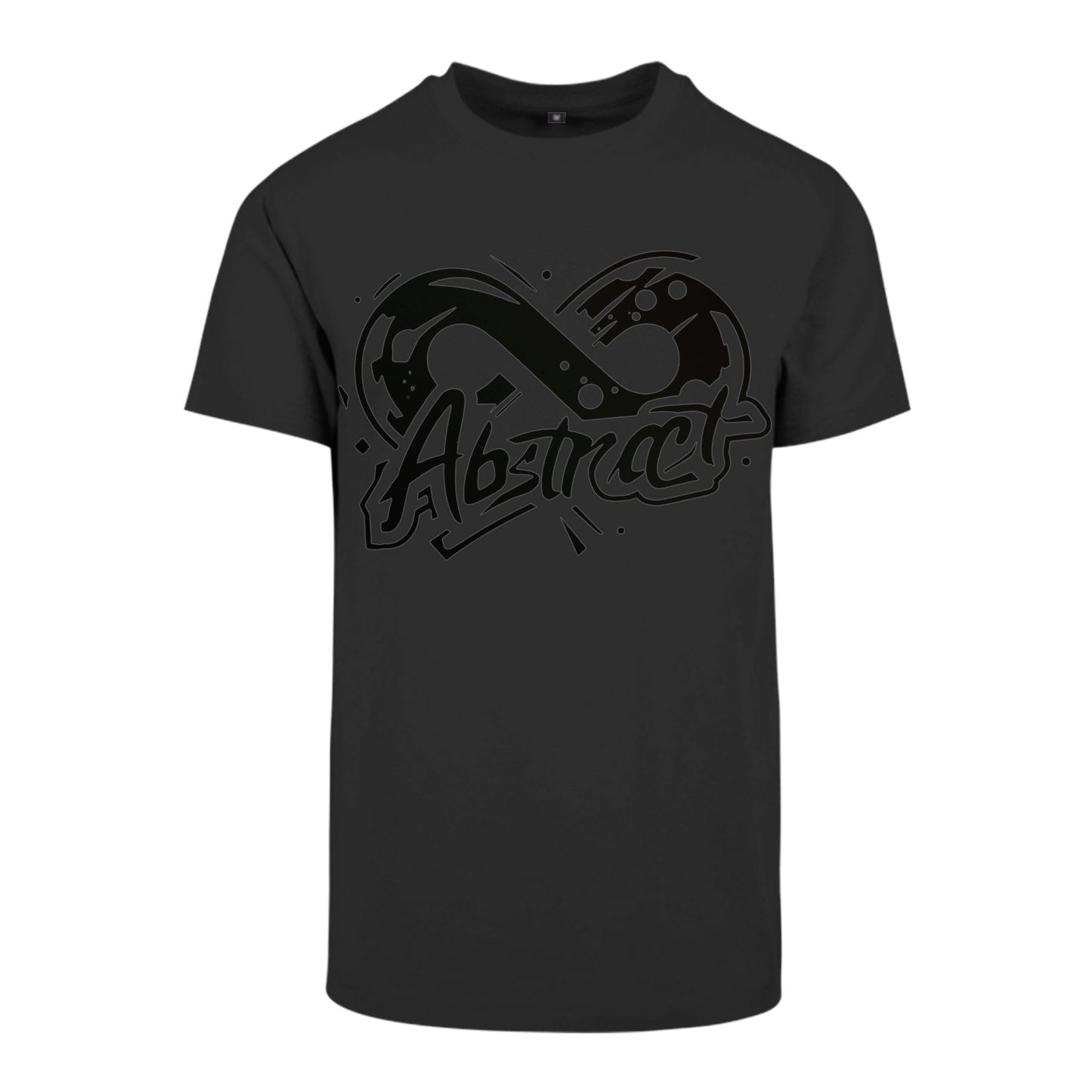 infinite abstract black uni