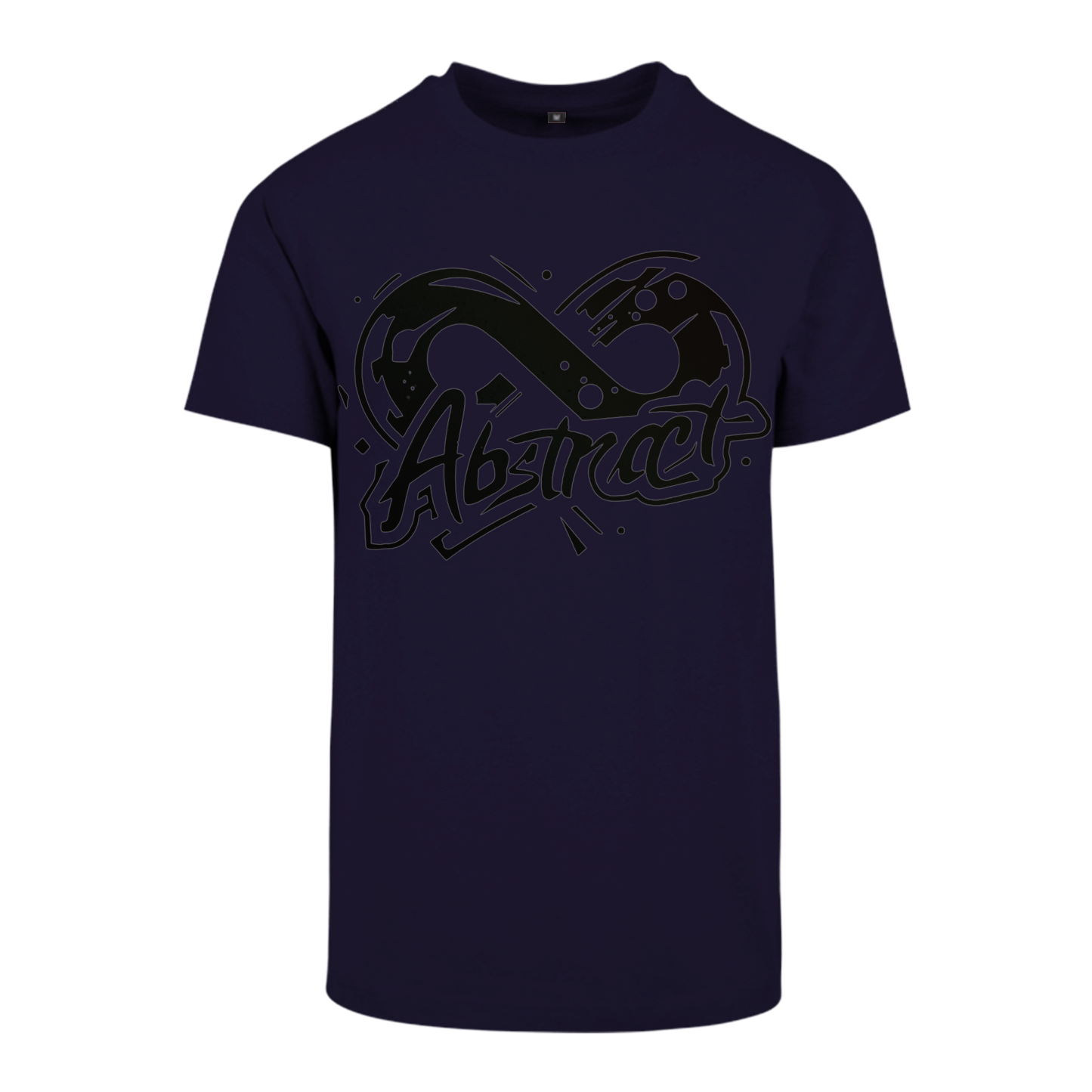 infinite abstract black uni