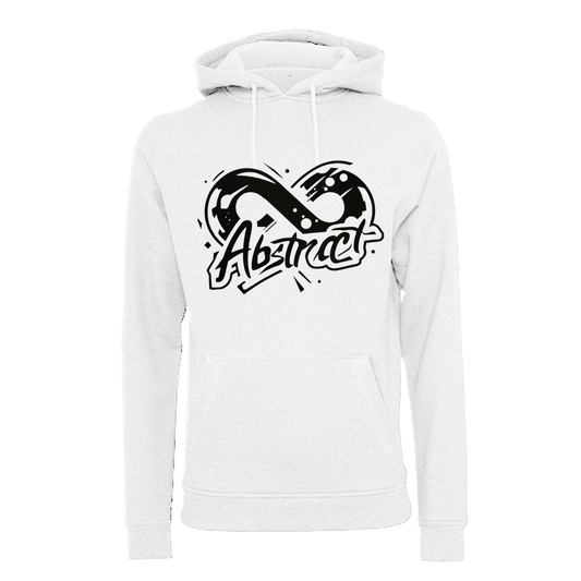Abstract Black uni hoodie